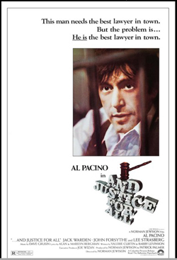 And Justice for All - Copyright COLUMBIA PICTURES - COLUMBIA TRI STAR