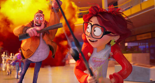 Mitchells Machines 1 - Copyright SONY PICTURES ANIMATION 