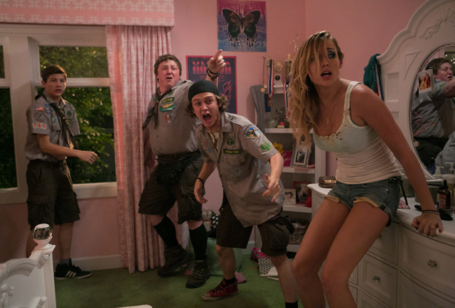 SCOUTS GUIDE TO THE ZOMBIE APOCALYPSE, Copyright Paramount Pictures